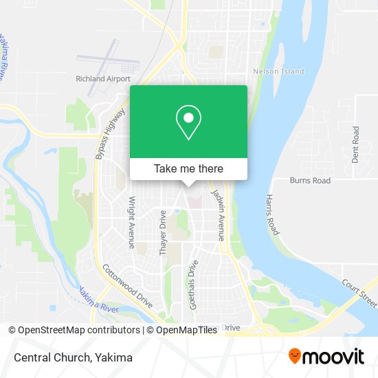 Mapa de Central Church