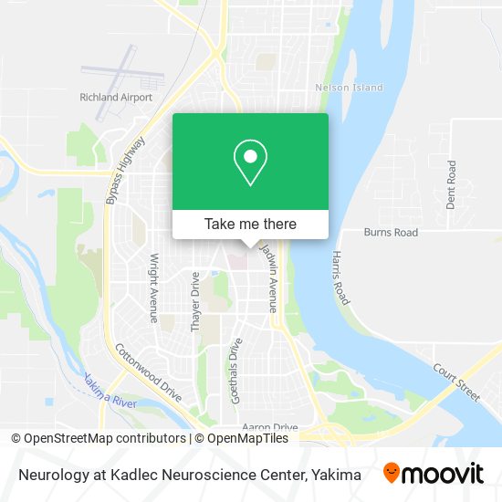 Neurology at Kadlec Neuroscience Center map