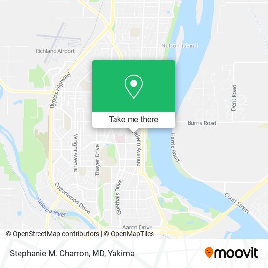 Stephanie M. Charron, MD map
