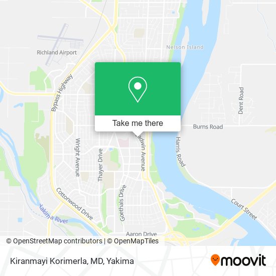 Mapa de Kiranmayi Korimerla, MD