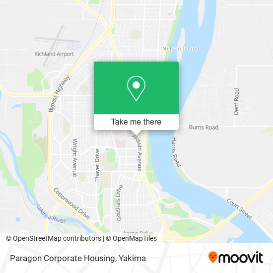 Paragon Corporate Housing map