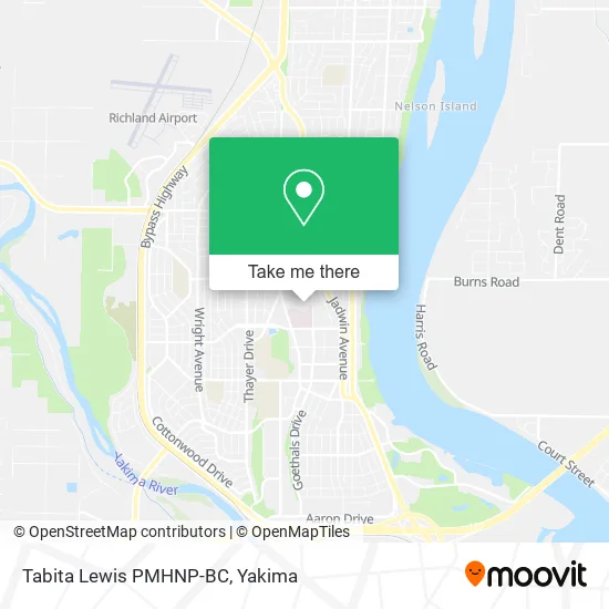 Tabita Lewis PMHNP-BC map