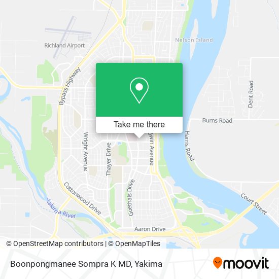 Mapa de Boonpongmanee Sompra K MD