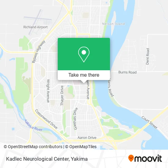 Kadlec Neurological Center map
