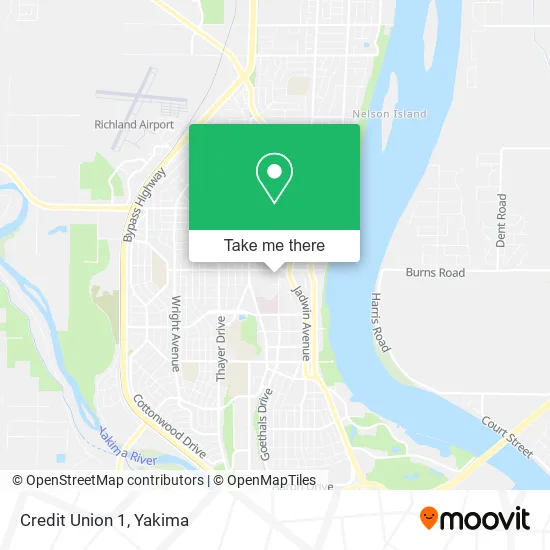 Credit Union 1 map