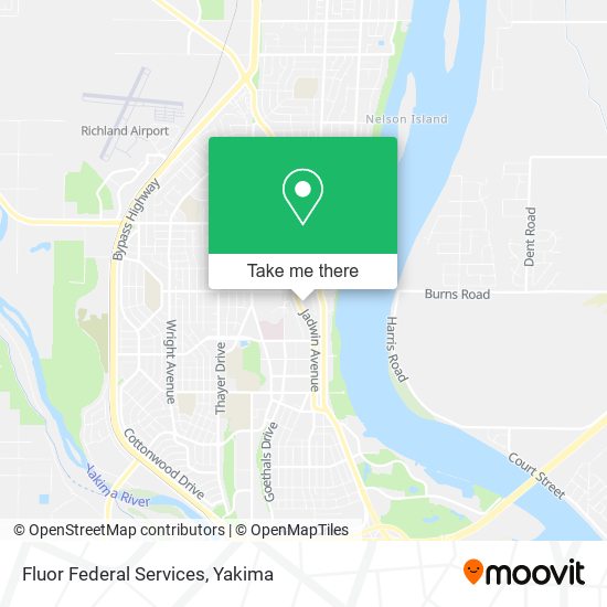 Mapa de Fluor Federal Services