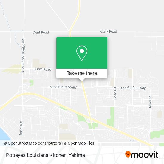 Popeyes Louisiana Kitchen map