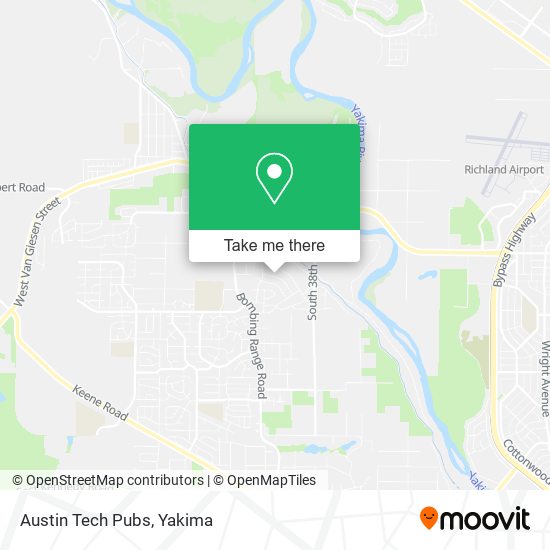 Austin Tech Pubs map