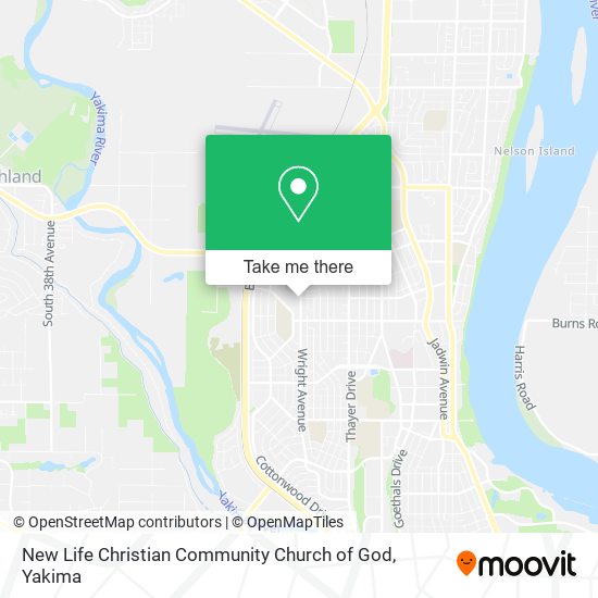 New Life Christian Community Church of God map