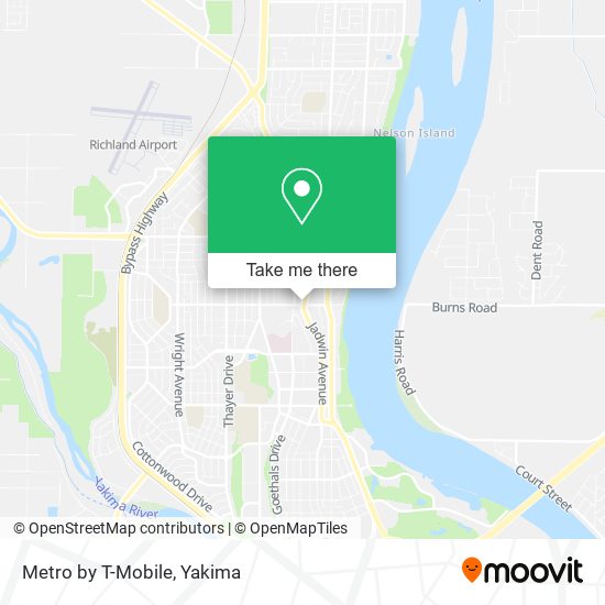 Mapa de Metro by T-Mobile