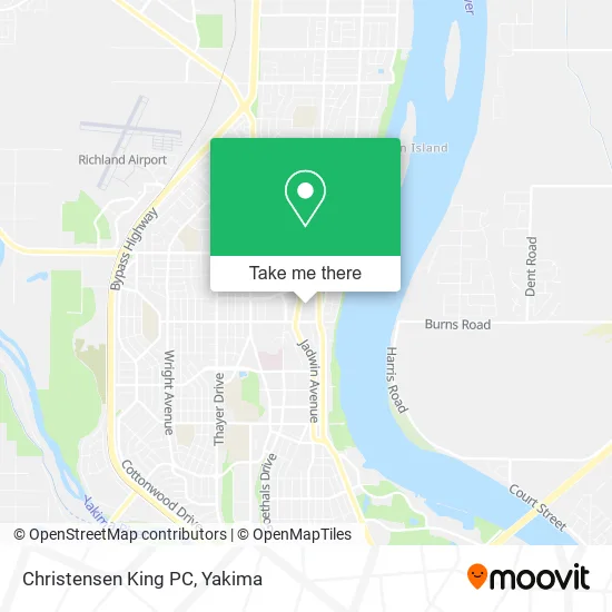 Mapa de Christensen King PC