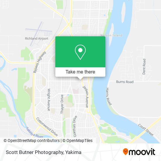 Scott Butner Photography map