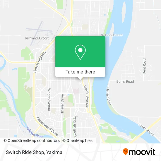Switch Ride Shop map