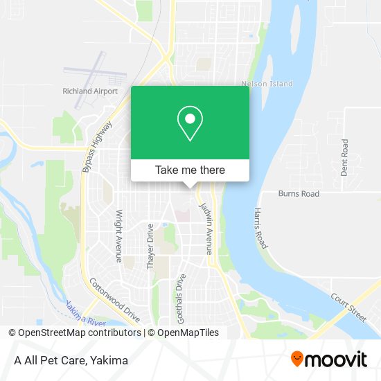 Mapa de A All Pet Care