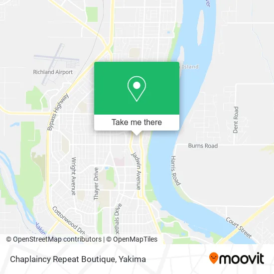 Mapa de Chaplaincy Repeat Boutique