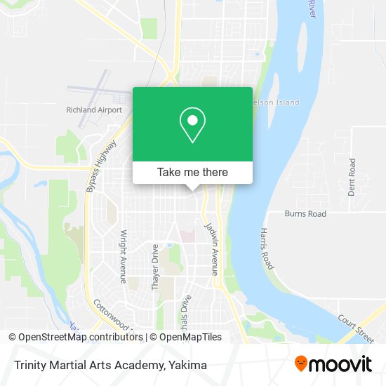 Mapa de Trinity Martial Arts Academy