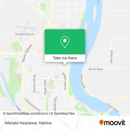 Mapa de Allstate Insurance