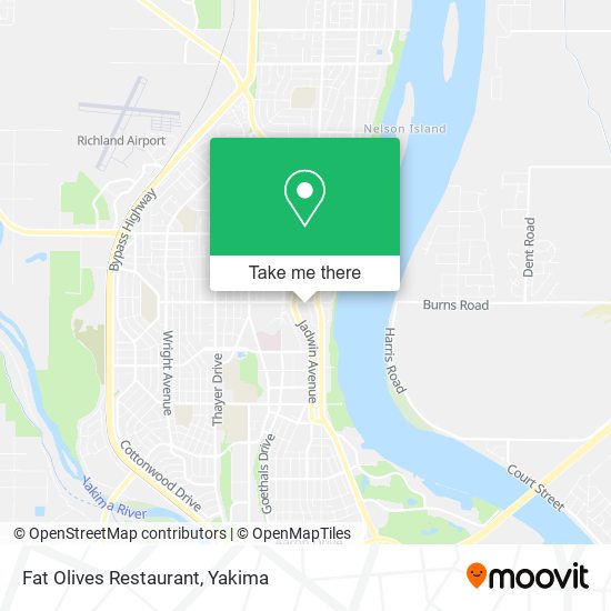 Fat Olives Restaurant map