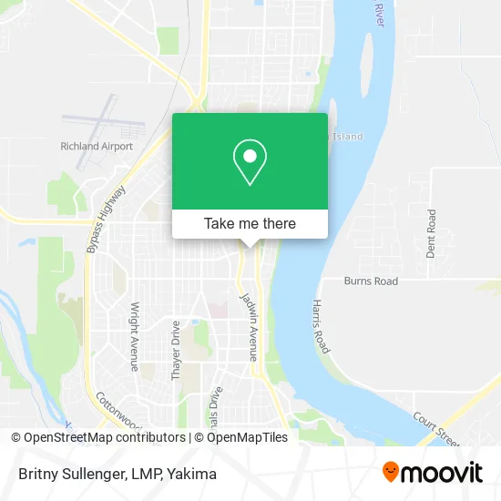 Britny Sullenger, LMP map