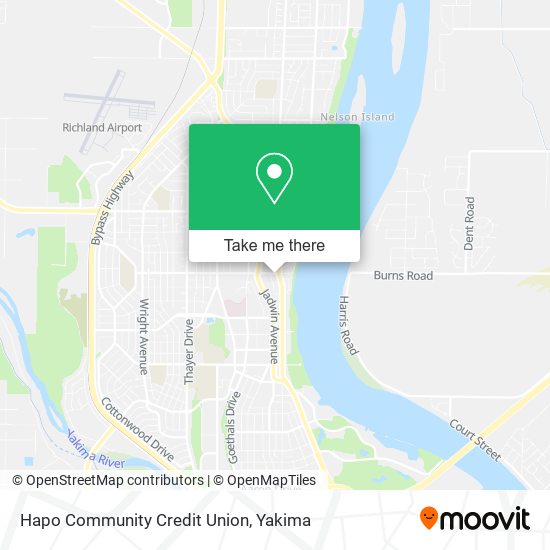 Hapo Community Credit Union map
