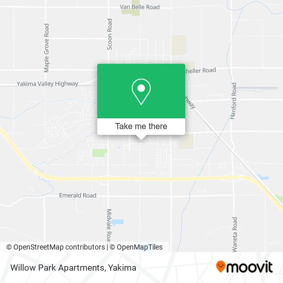 Willow Park Apartments map