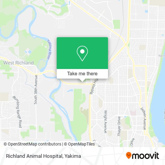 Richland Animal Hospital map