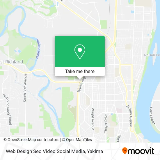 Web Design Seo Video Social Media map