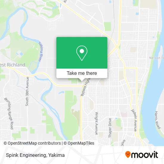 Spink Engineering map