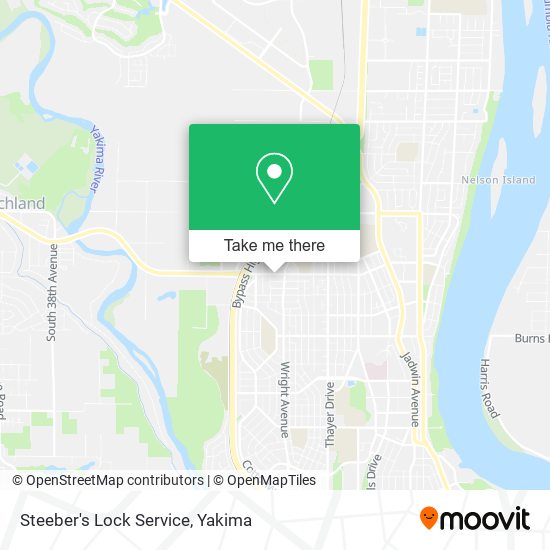 Mapa de Steeber's Lock Service
