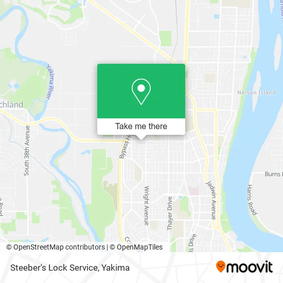 Steeber's Lock Service map