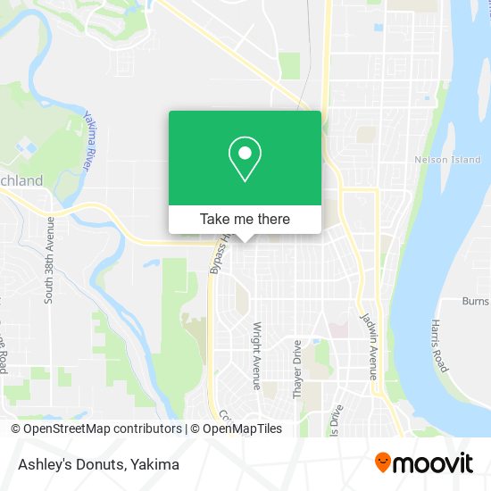 Mapa de Ashley's Donuts