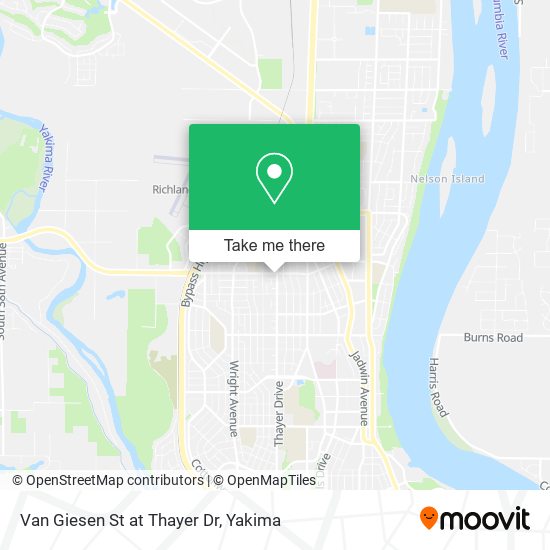 Van Giesen St at Thayer Dr map