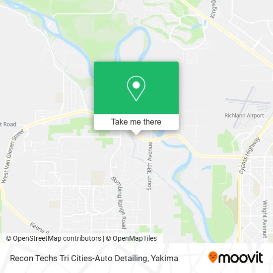 Recon Techs Tri Cities-Auto Detailing map
