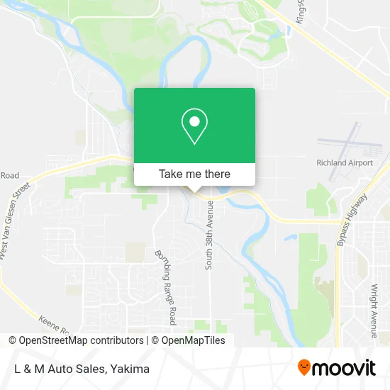L & M Auto Sales map
