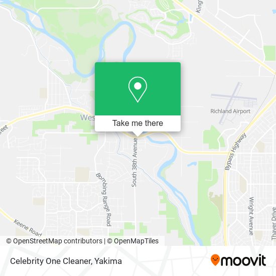 Mapa de Celebrity One Cleaner