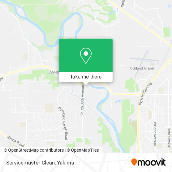 Servicemaster Clean map