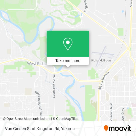Mapa de Van Giesen St at Kingston Rd