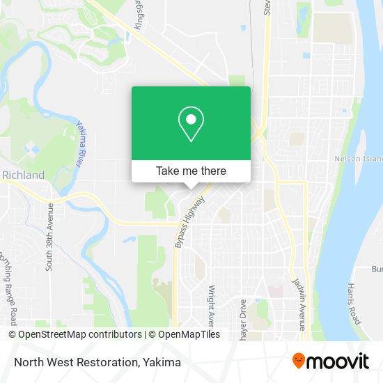 Mapa de North West Restoration