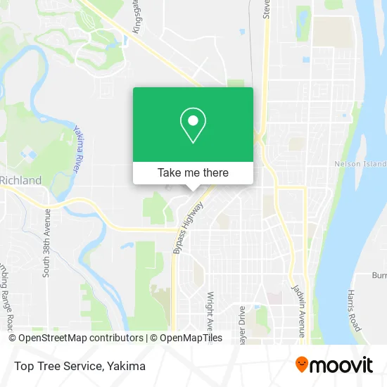 Top Tree Service map