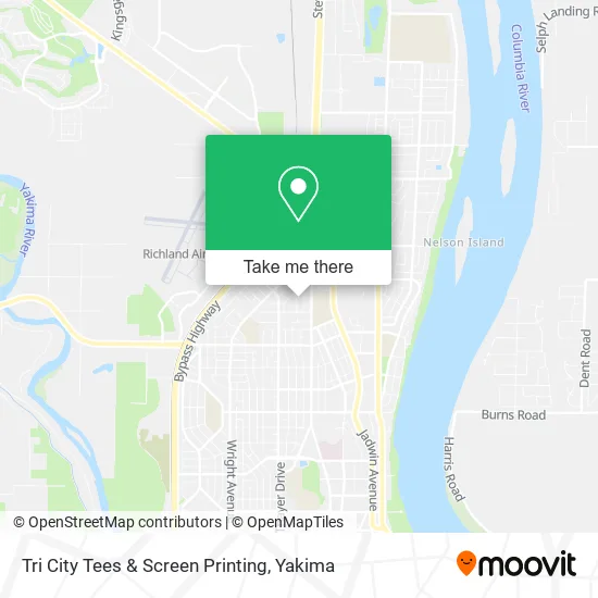 Tri City Tees & Screen Printing map