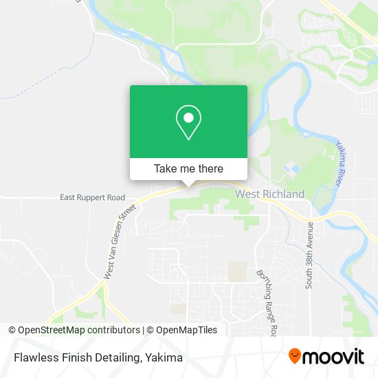 Flawless Finish Detailing map