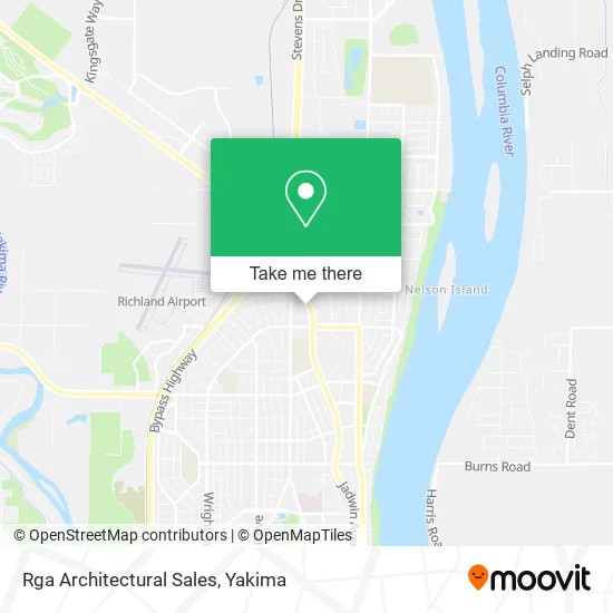 Rga Architectural Sales map