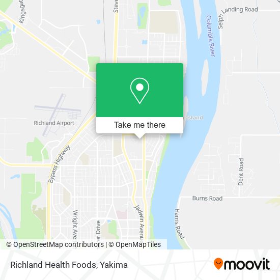 Richland Health Foods map