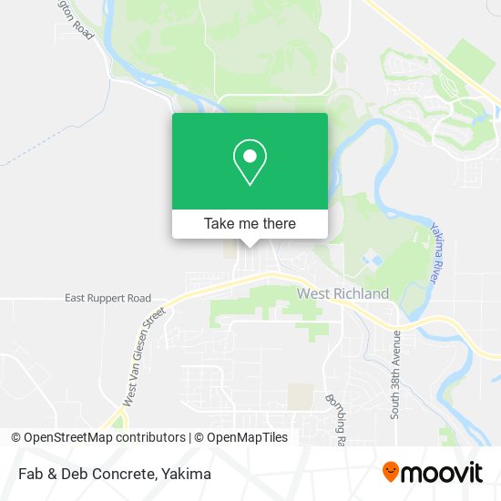 Mapa de Fab & Deb Concrete