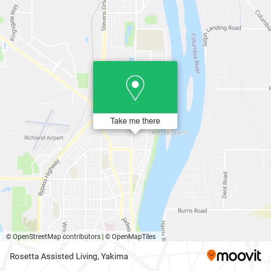 Rosetta Assisted Living map