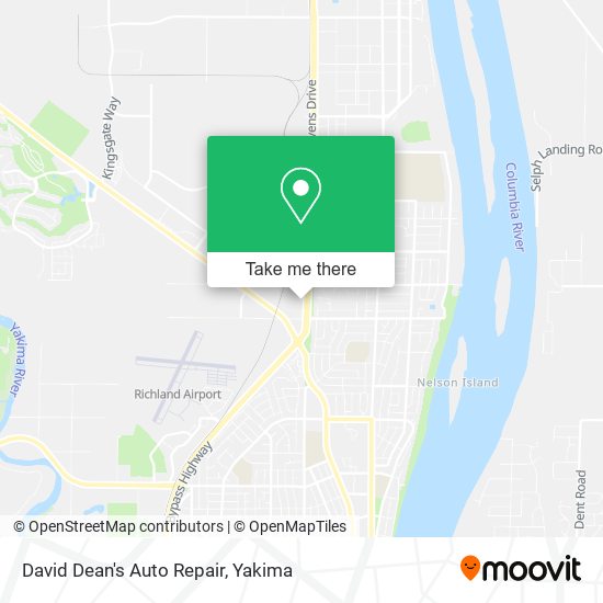 Mapa de David Dean's Auto Repair