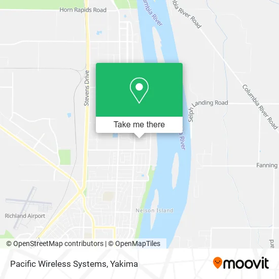 Pacific Wireless Systems map