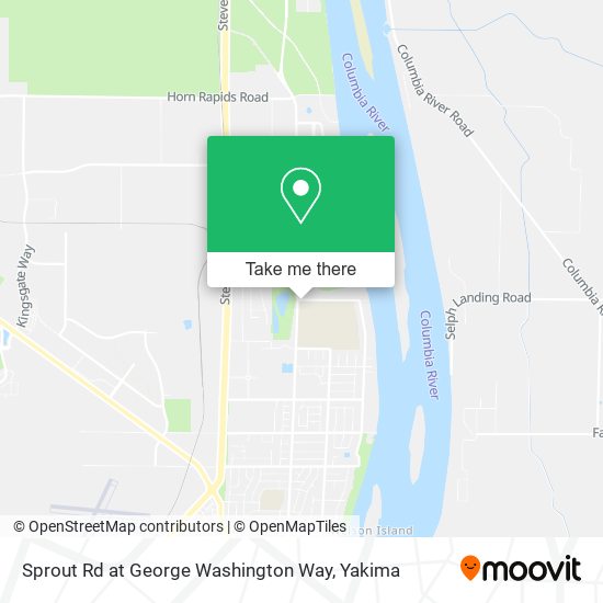Sprout Rd at George Washington Way map