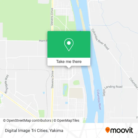 Digital Image Tri Cities map