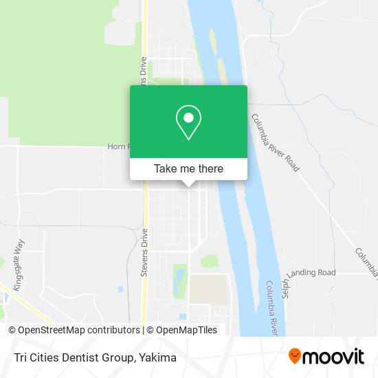 Tri Cities Dentist Group map